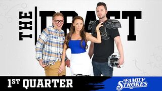 Mostohacsaj dugja szét a fiút kemény fantasy draft közben – puncija nyeli a faszát