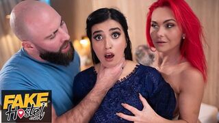 Szégyenlős pakisztáni szépség szexuális tűzben ébred egy vad brit párral hármasban