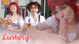 Októberfeszten szexeznek a cuki német amatőrök