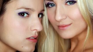 Közelről forróan - Cayla Lions és Silvie Luca lángoló leszbikus érintései