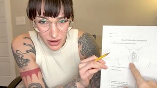 Mostohaanyád izgató segítsége a szexoktatás feladatodban