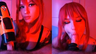 POV Makima testén: meddig tart ki az orgazmus? Chainsaw Man - Sunako Kirishiki