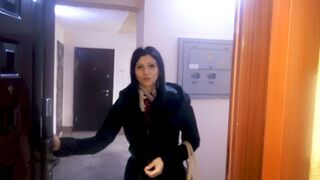 Ribanc feleség bocsánatért jött dugni