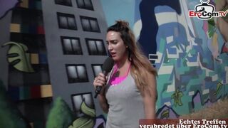 Német pár vad kültéri szexpartija