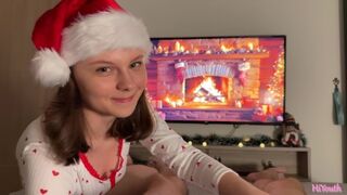 Lágy újévi orális gyönyör és heves szex - boldog új évet kívánunk!