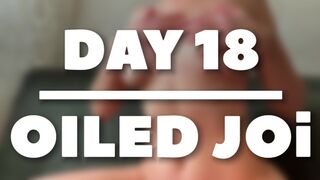 Érzéki kínzó vágykeltés és tagadás JOI játékban - 18. nap