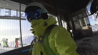 Nyilvános szopás a síliften 4k-ban