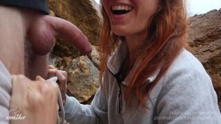 Strandparti orális élvezet és vad szex POV szemszögből