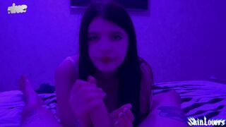 Vad vadulás neonfényben tinivel, amatőrül forrón