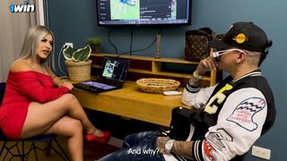 Amatőr casting 18 éves kolumbiai bombázóval, óriási segggel és cicikkel, vad spricceléssel! Naty Delgado