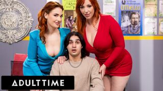 Adult Time mutatja be: Forró vörös mostohaanyuka és tanárnő lángoló leszbikus örömei